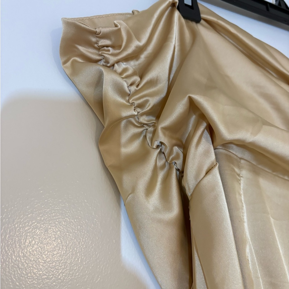 Danielle Bernstein Gold Dress - Picture 6 of 7